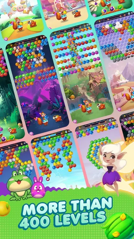 Tangkapan layar Bubble Story: Bubble Shooter 3