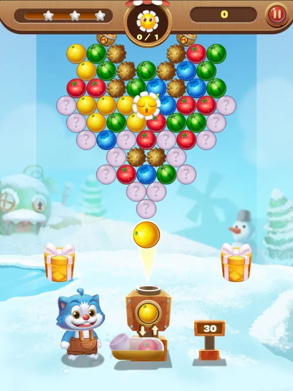 Shoot Ball Fruit Splash iPad  स्क्रीनशॉट
