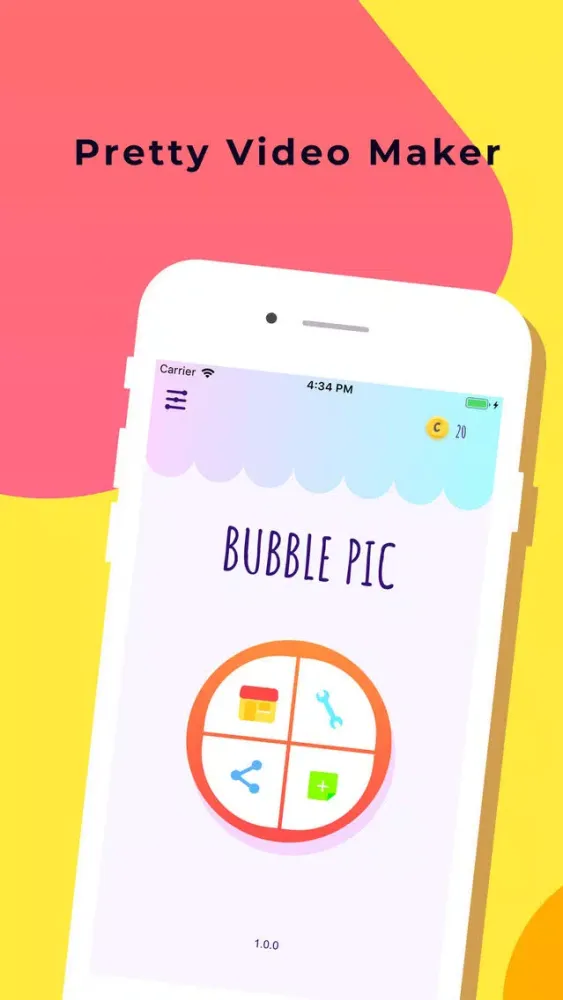 Captures d'écran de Cute Effect Maker - Bubble Pic