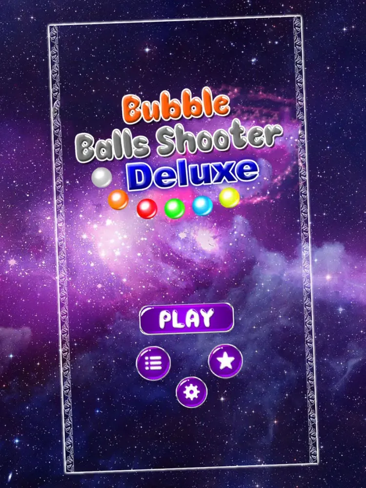 Bubble Balls Shooter Deluxe iPad 应用截图