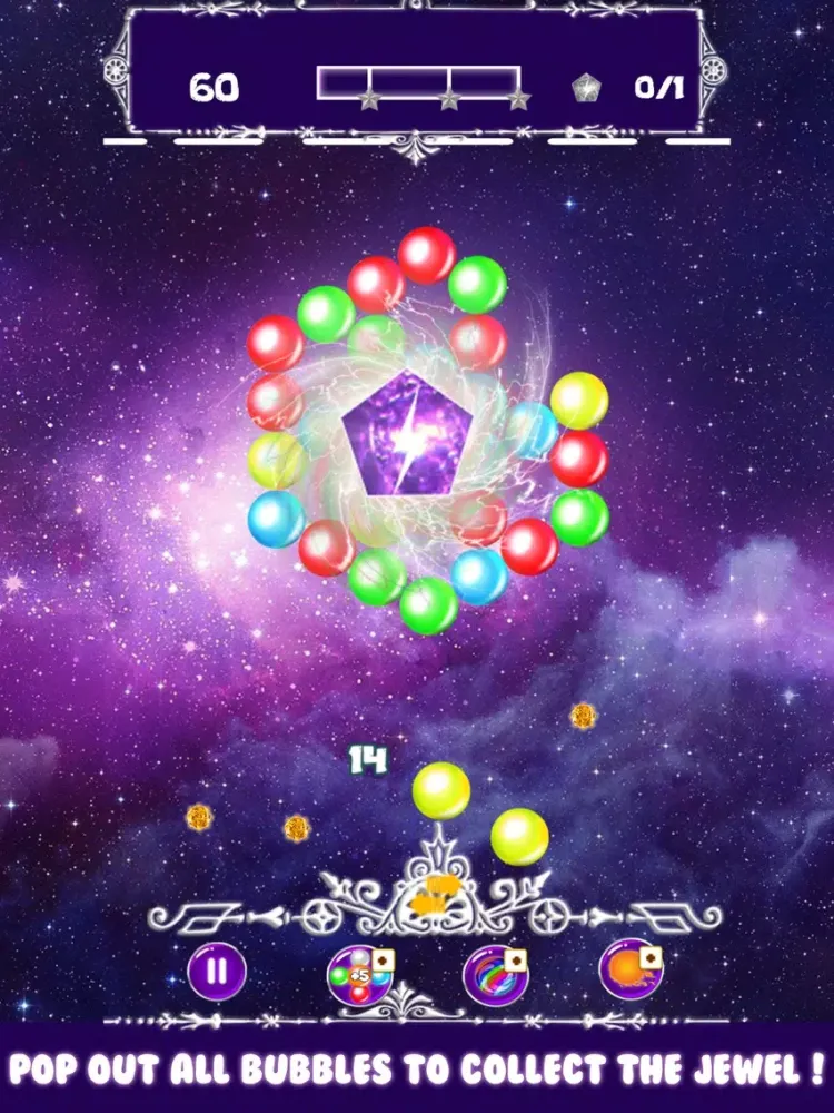 Bubble Balls Shooter Deluxe iPad 应用截图