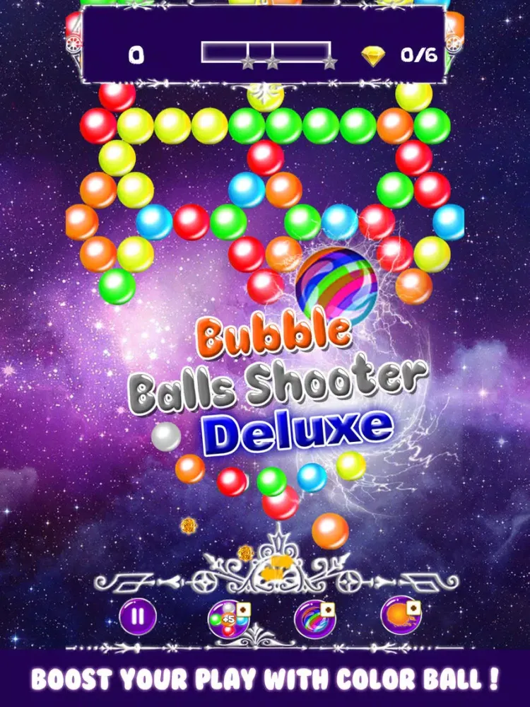 Bubble Balls Shooter Deluxe iPad 应用截图