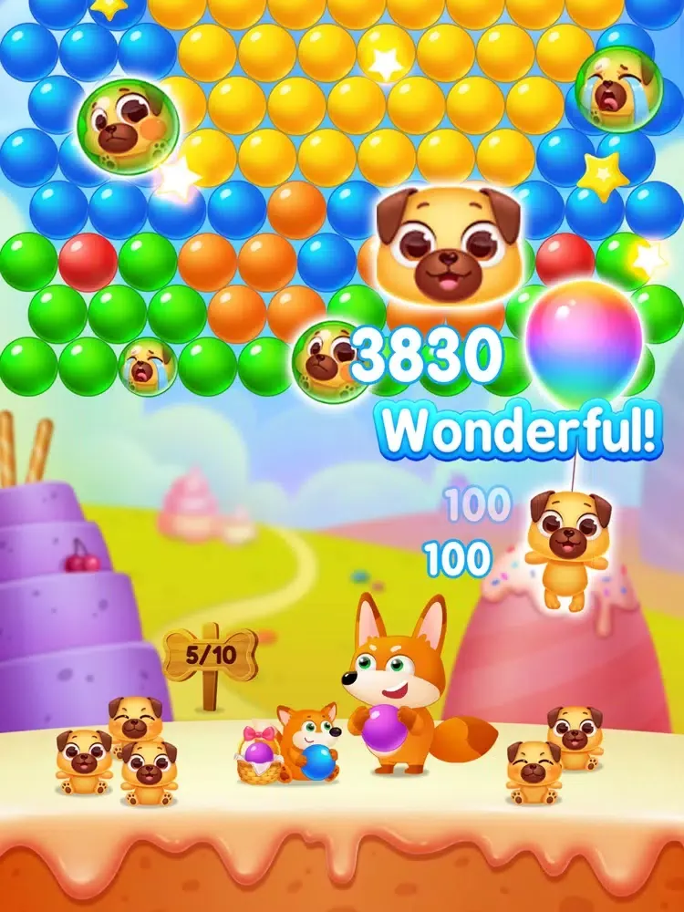 Bubble Shooter Forest iPad 应用截图