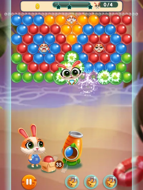 Captures d'écran de Bubble Shooter: Rescue Pet iPad 