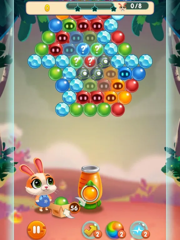 Captures d'écran de Bubble Shooter: Rescue Pet iPad 