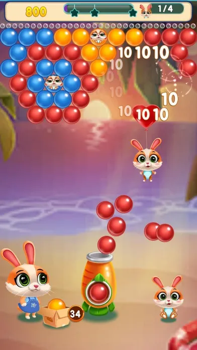 Captures d'écran de Bubble Shooter: Rescue Pet