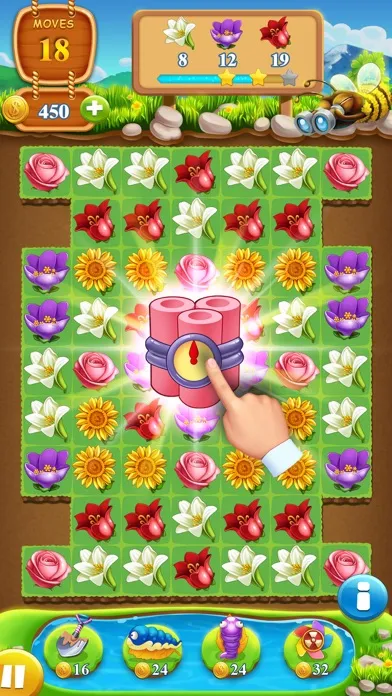 Blossom Pop -Swipe flower Screenshots