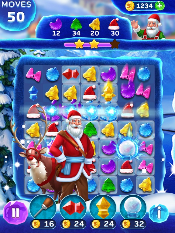 Christmas Frozen Swap iPad 應用截圖