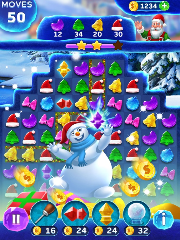 Christmas Frozen Swap iPad 應用截圖