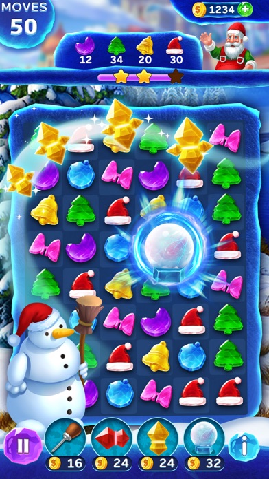 Christmas Frozen Swap應用截圖
