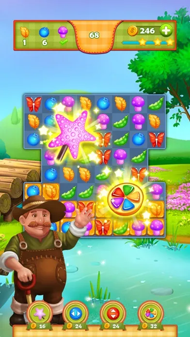 Farm Blast - Garden game スクリーンショット