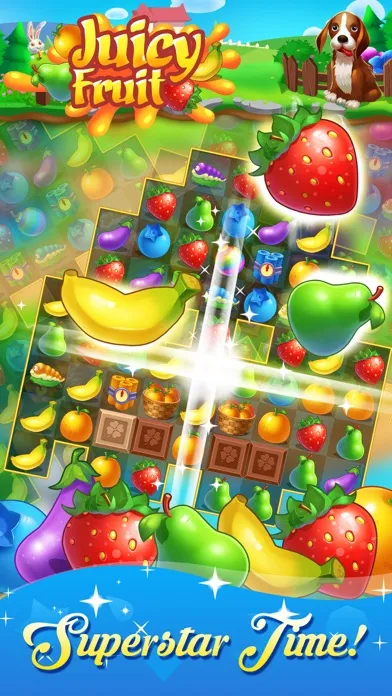 Capturas de pantalla de Juicy Fruit-Match 3 jam heroes