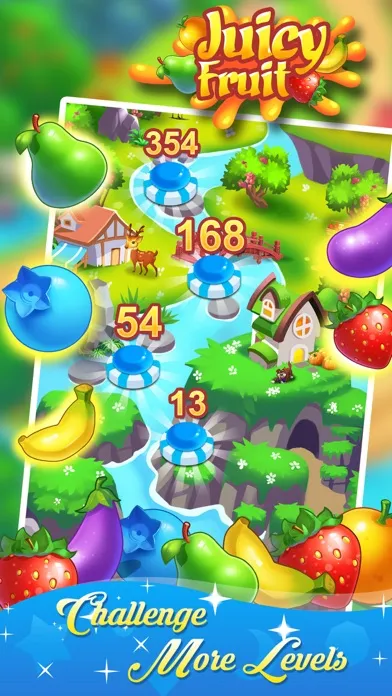 Capturas de pantalla de Juicy Fruit-Match 3 jam heroes