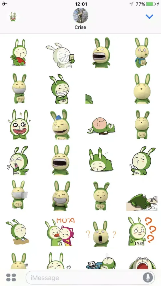 Zrzuty ekranu Bubbledogmoji