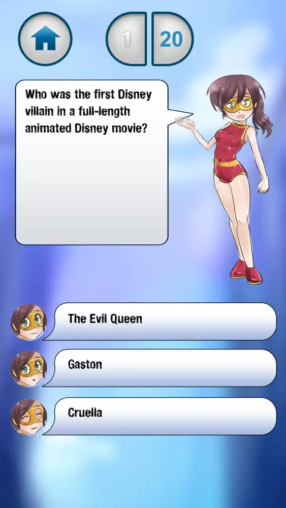Captures d'écran de Superhero Trivia TOP HD