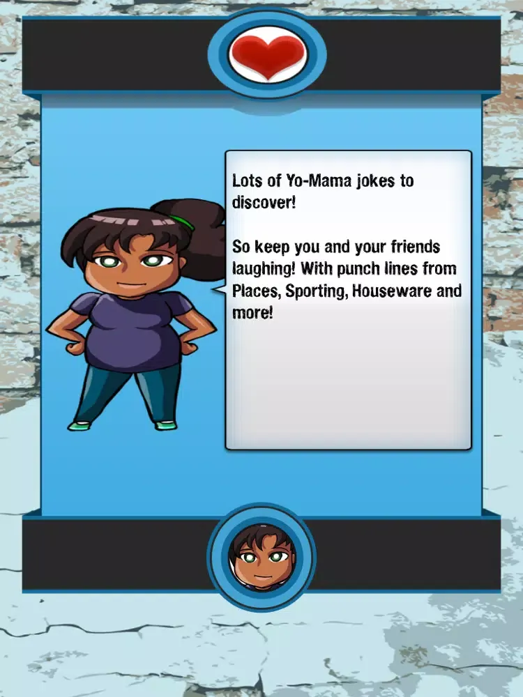Captures d'écran de Comic Joke! (Yo Mama!) iPad 