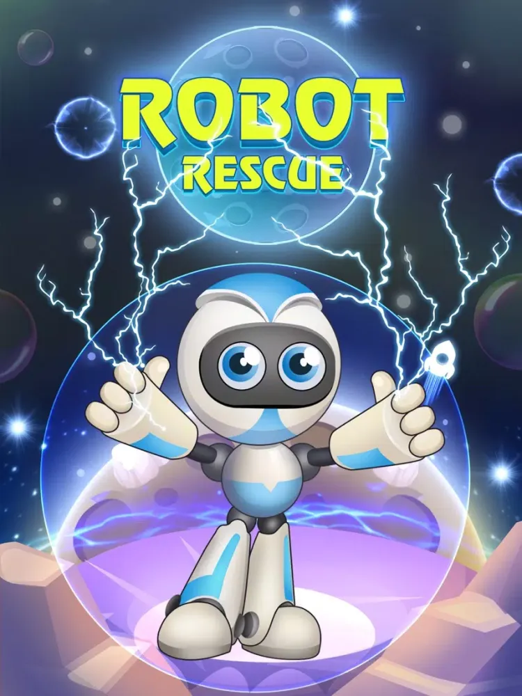 Robots Rescue : Bubble Blast iPad  스크린샷