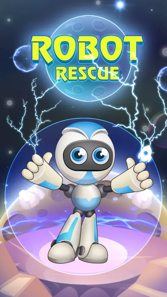Robots Rescue : Bubble Blast 스크린샷