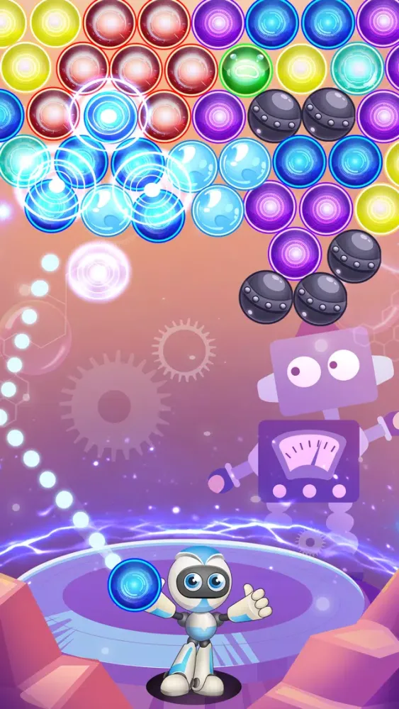 Robots Rescue : Bubble Blast 스크린샷