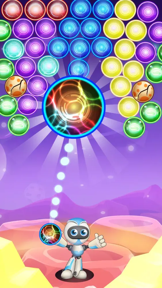 Robots Rescue : Bubble Blast 스크린샷