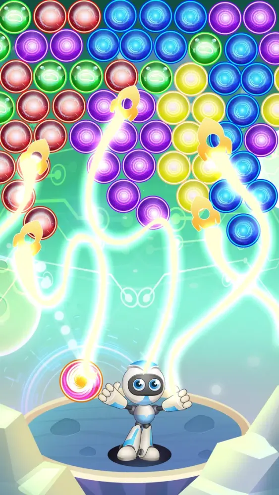 Robots Rescue : Bubble Blast 스크린샷