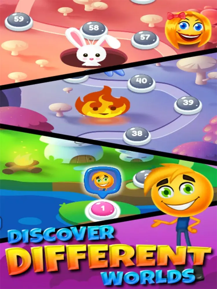 Ảnh chụp màn hình của BLAST THE EMOJI – MATCH PUZZLE iPad 