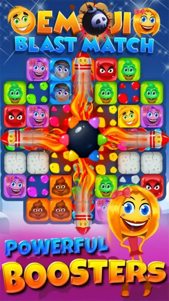 Ảnh chụp màn hình của BLAST THE EMOJI – MATCH PUZZLE