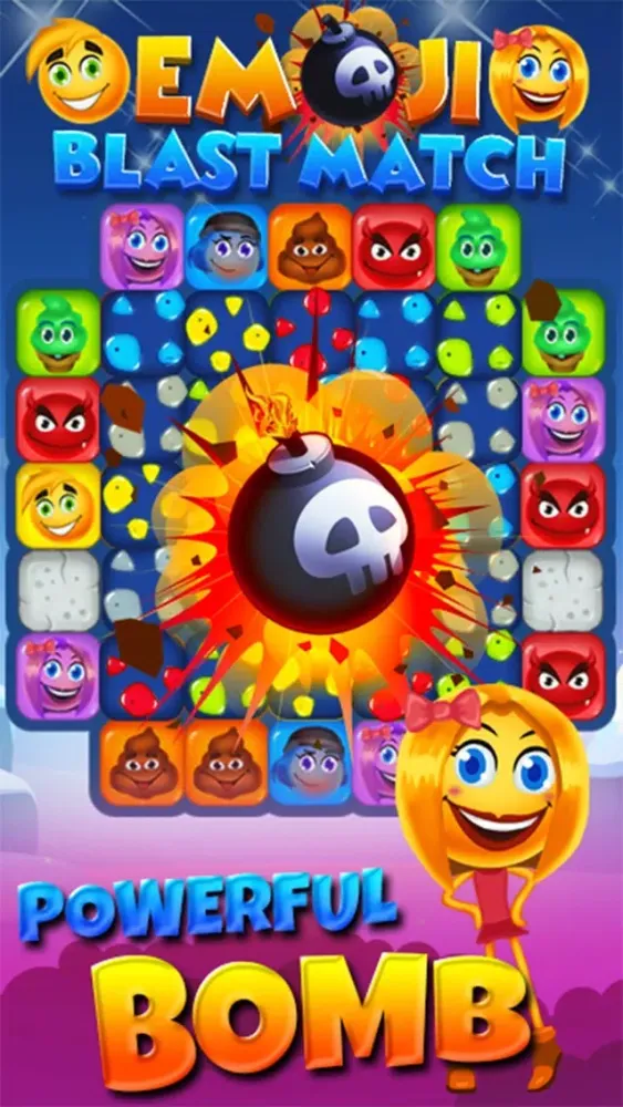 Ảnh chụp màn hình của BLAST THE EMOJI – MATCH PUZZLE