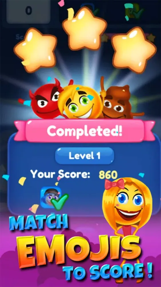 Ảnh chụp màn hình của BLAST THE EMOJI – MATCH PUZZLE