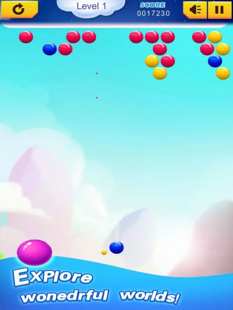 Скриншоты Bubble Bubble Sky iPad 