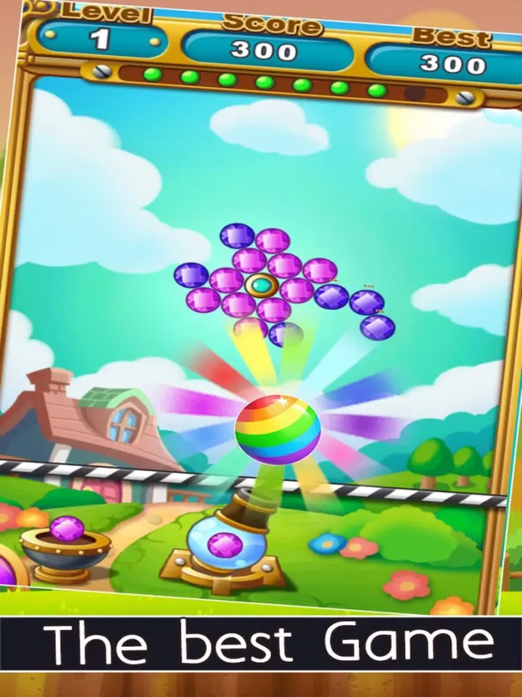 Bubble Jewels World Dream - Bubble Cookies Shooter iPad  Screenshots