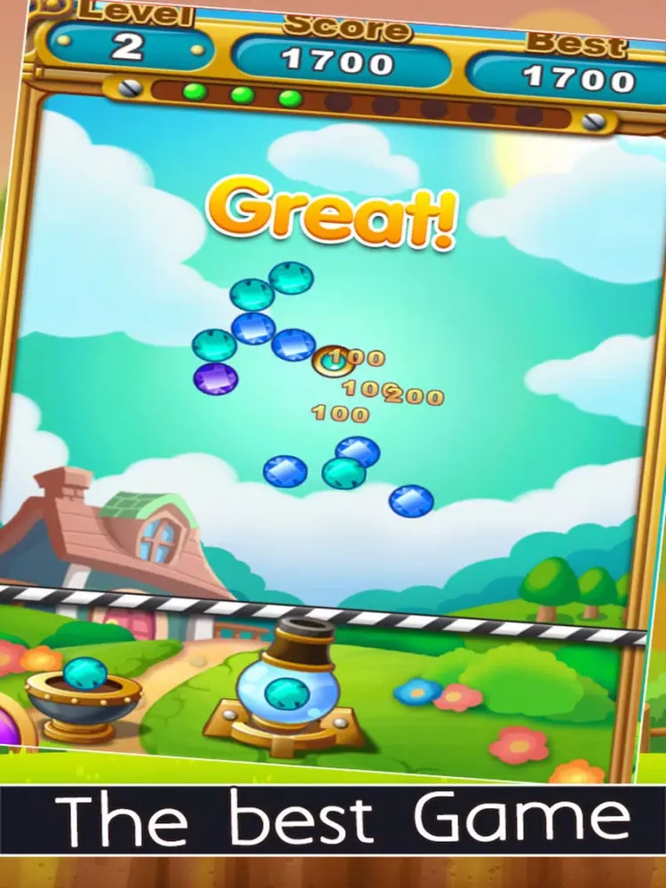 Bubble Jewels World Dream - Bubble Cookies Shooter iPad  Screenshots