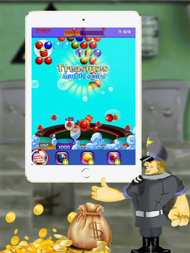 Capturas de pantalla de Resident Bubble Shooter iPad 