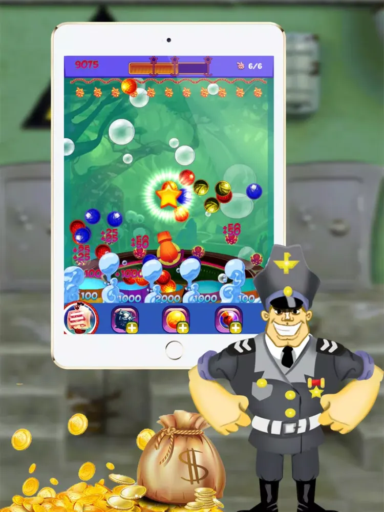 Capturas de pantalla de Resident Bubble Shooter iPad 
