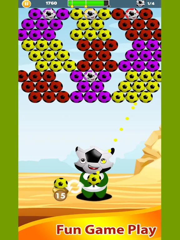 Captures d'écran de Classic Bubble Shooter Games iPad 