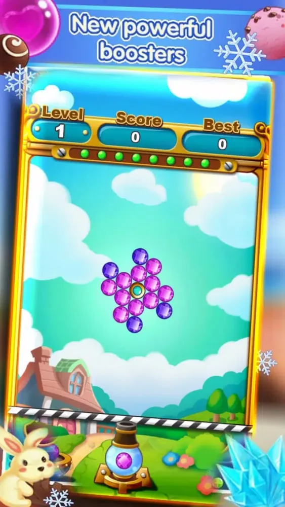 Jewels Bubble Shooter: Click Game Screenshots