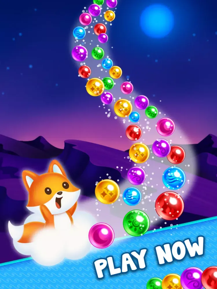 Bubble Puzzle Fox Rescue iPad  Screenshots