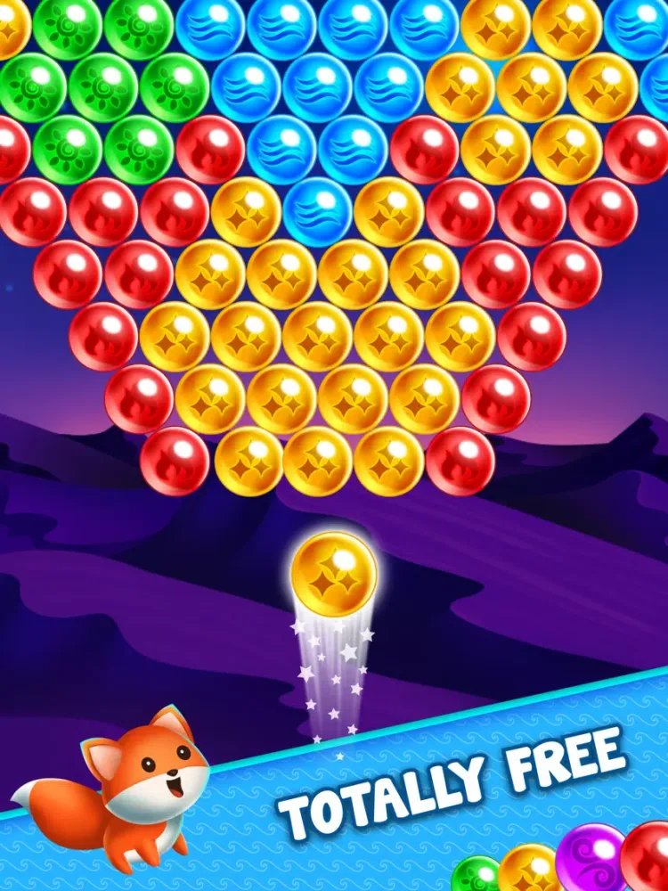 Bubble Puzzle Fox Rescue iPad  Screenshots