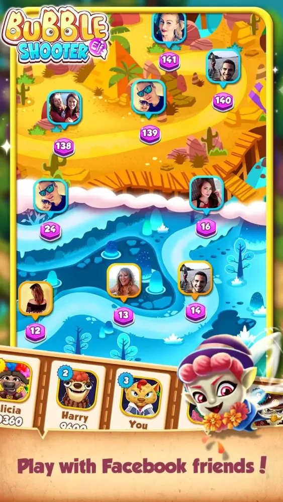 صور Bubble Elf - Pop Shooter
