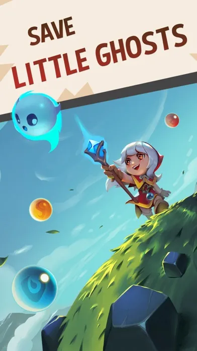 Capturas de tela do Bubble Shooter: Witch Story