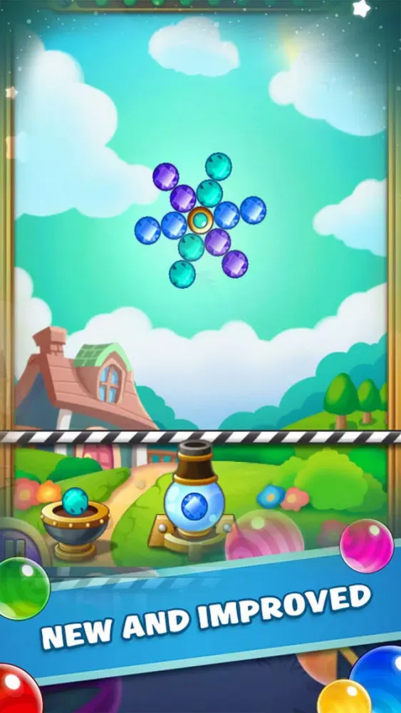 Shooter Jewels- Gems Match-3 Game Screenshots