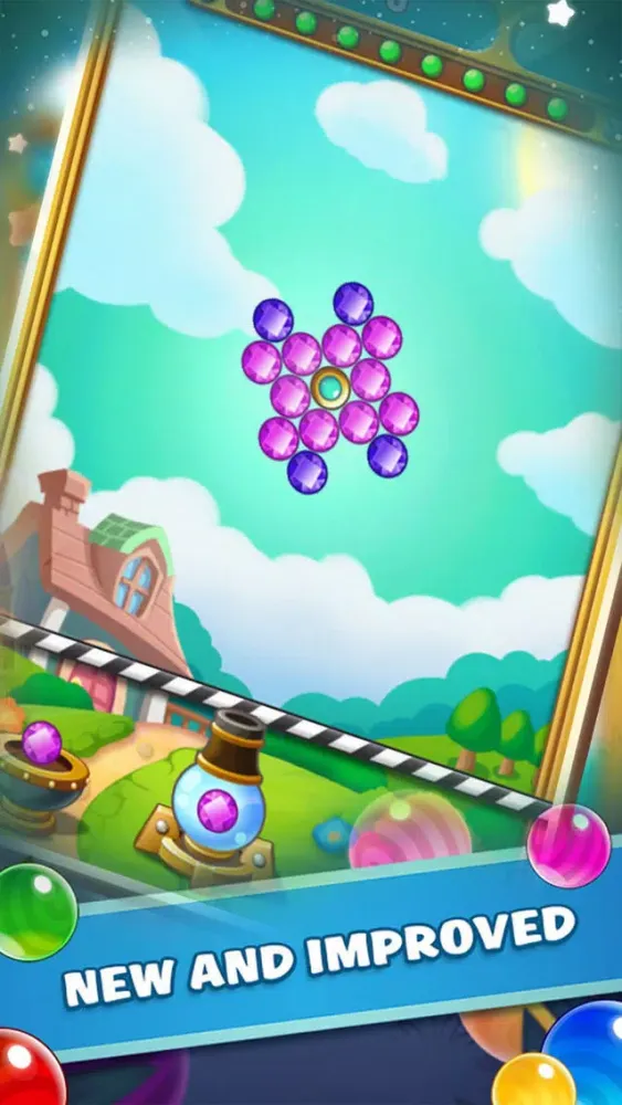 Shooter Jewels- Gems Match-3 Game Screenshots