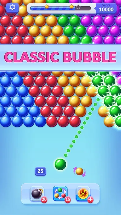 Ảnh chụp màn hình của Shoot Bubbles - Bubble Pop