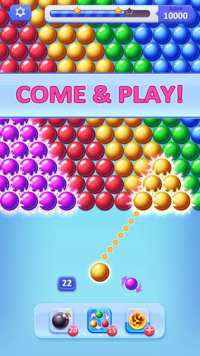 Ảnh chụp màn hình của Shoot Bubbles - Bubble Pop