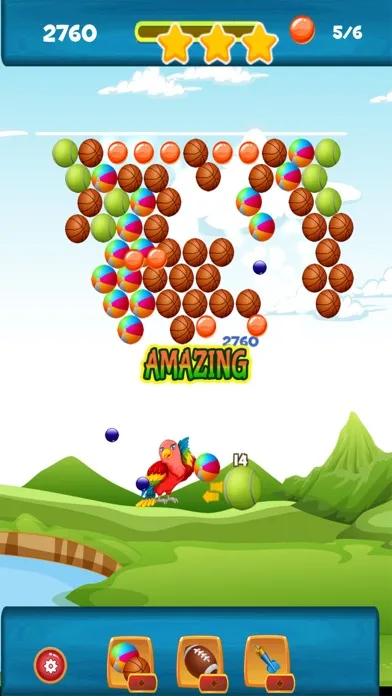 Tangkapan layar Bubble Sport Match