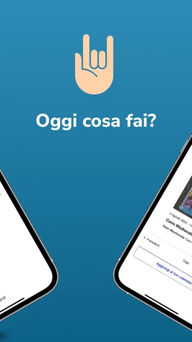 Tangkapan skrin Savona Eventi