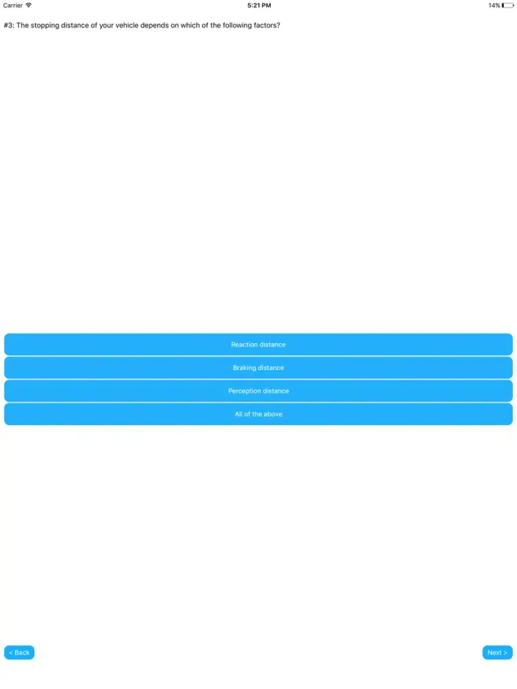 Скриншоты Idaho DMV Permit Exam Prep iPad 