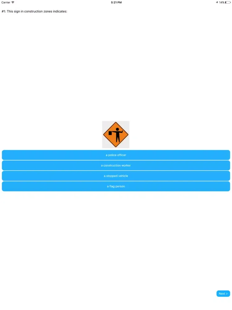 Скриншоты Idaho DMV Permit Exam Prep iPad 