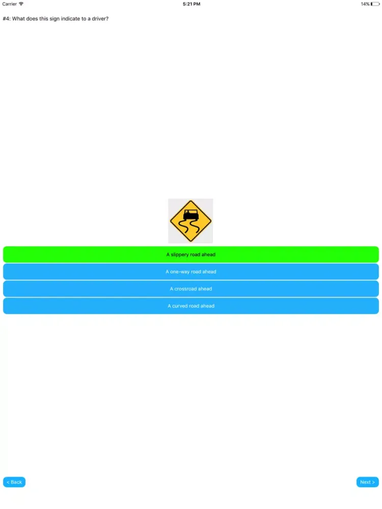 Скриншоты Idaho DMV Permit Exam Prep iPad 