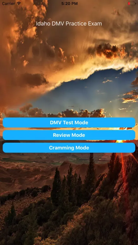Скриншоты Idaho DMV Permit Exam Prep
